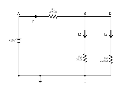 Kirchhoff Circuit Example